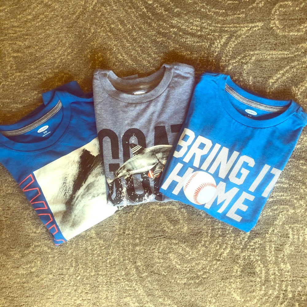 Three Old Navy Shirts